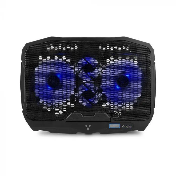 Base Enfriadora Vorago Cp-301 Hasta 17" Ajustable Led 4 Ventiladores