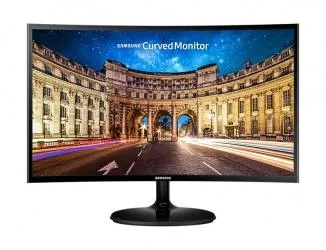 Monitor Curvo Samsung LC24F390FHL LED 23.5", 1920x1080 Full HD, FreeSync, 75Hz, HDMI, Negro