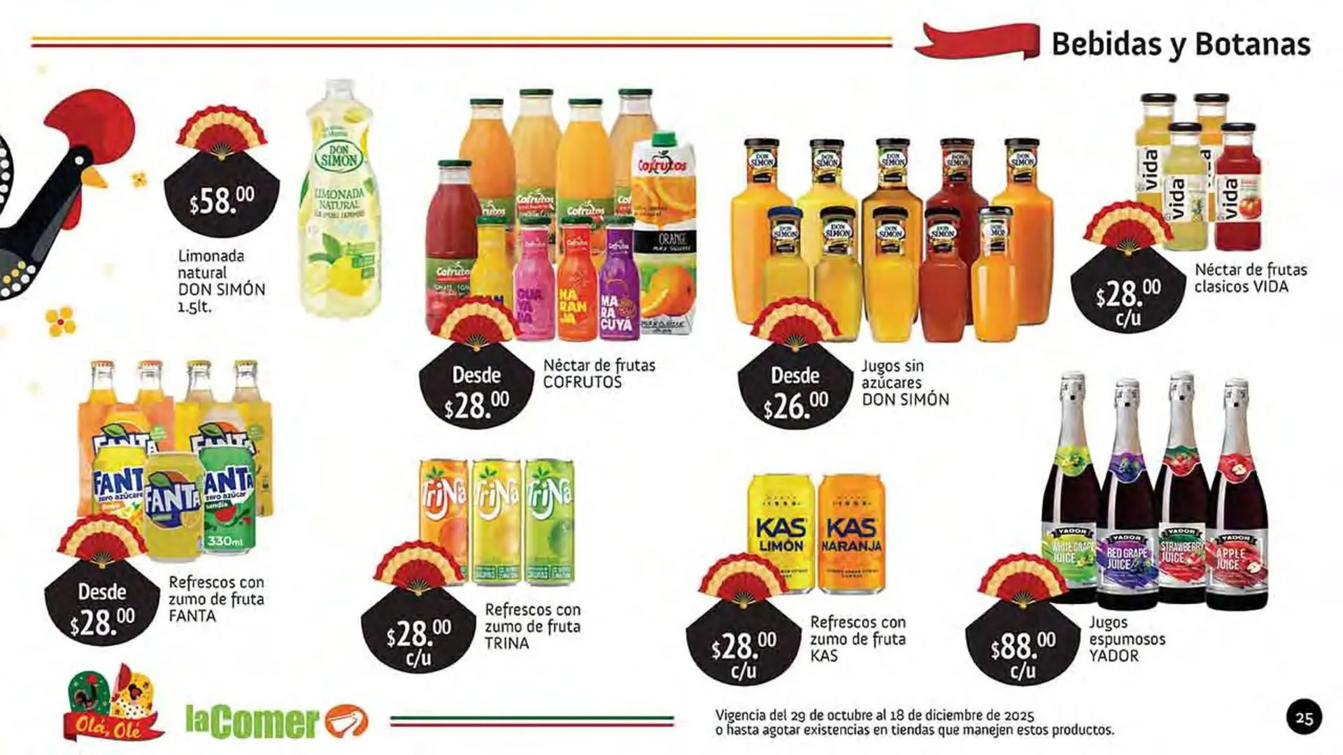 Catálogo de Folleto La Comer 29 de octubre al 18 de diciembre 2025 - Pagina 25