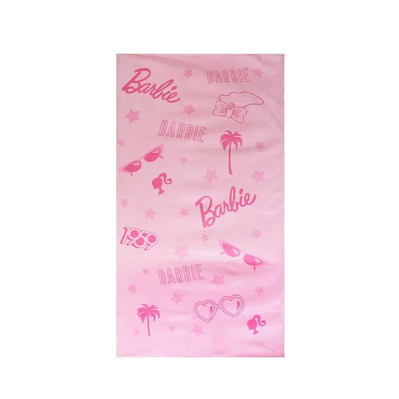 Toalla De Baño Barbie Textil Rosa 150x80 cm