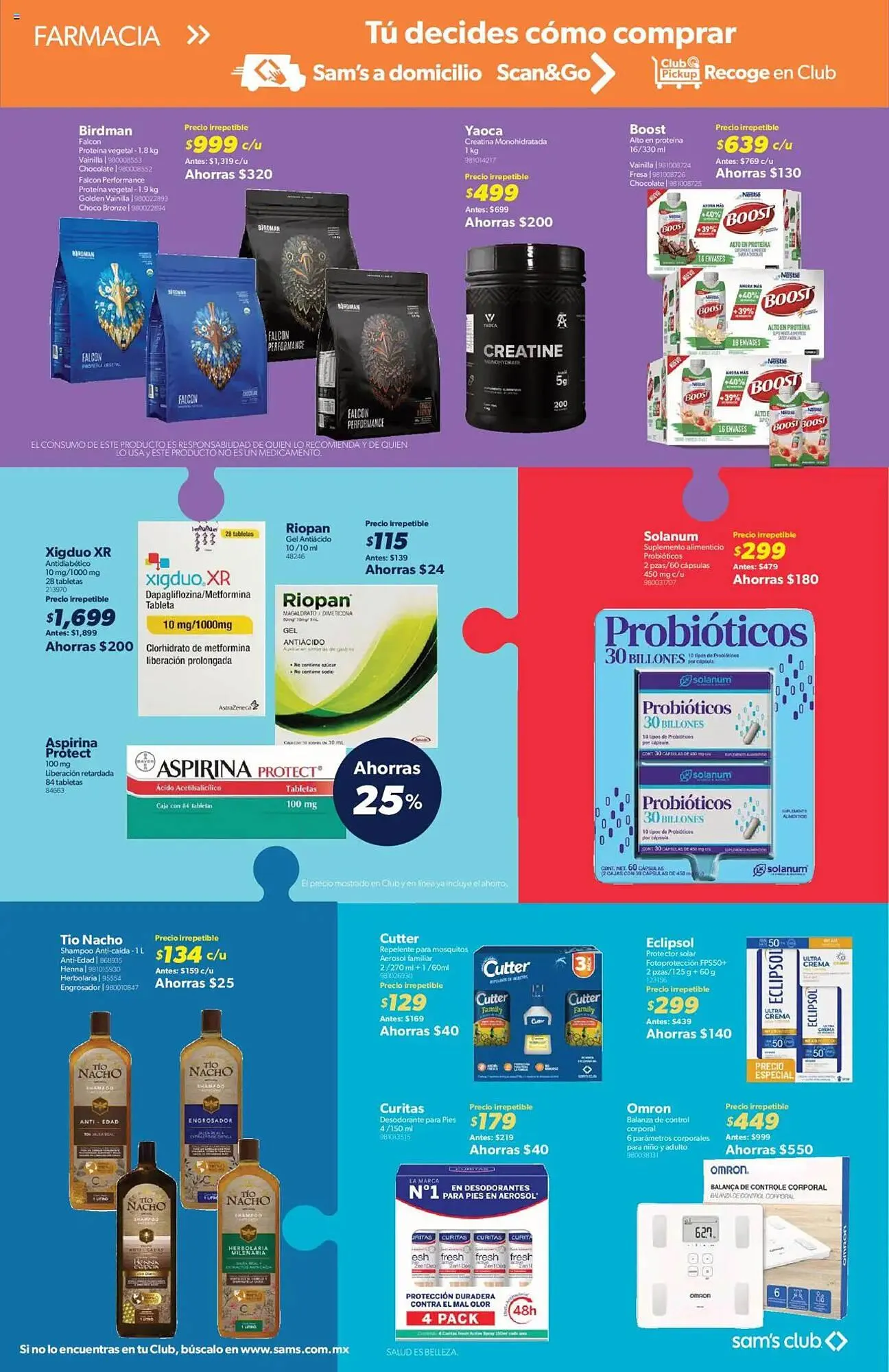 Catálogo de Catálogo Sam's Club 26 de mayo al 3 de junio 2025 - Pagina 32