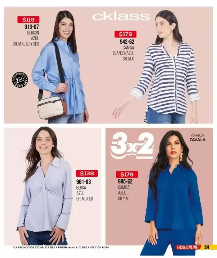 Catálogo de Catálogo Cklass Liquidación Ropa 2025 México 31 de marzo al 31 de agosto 2025 - Pagina 55