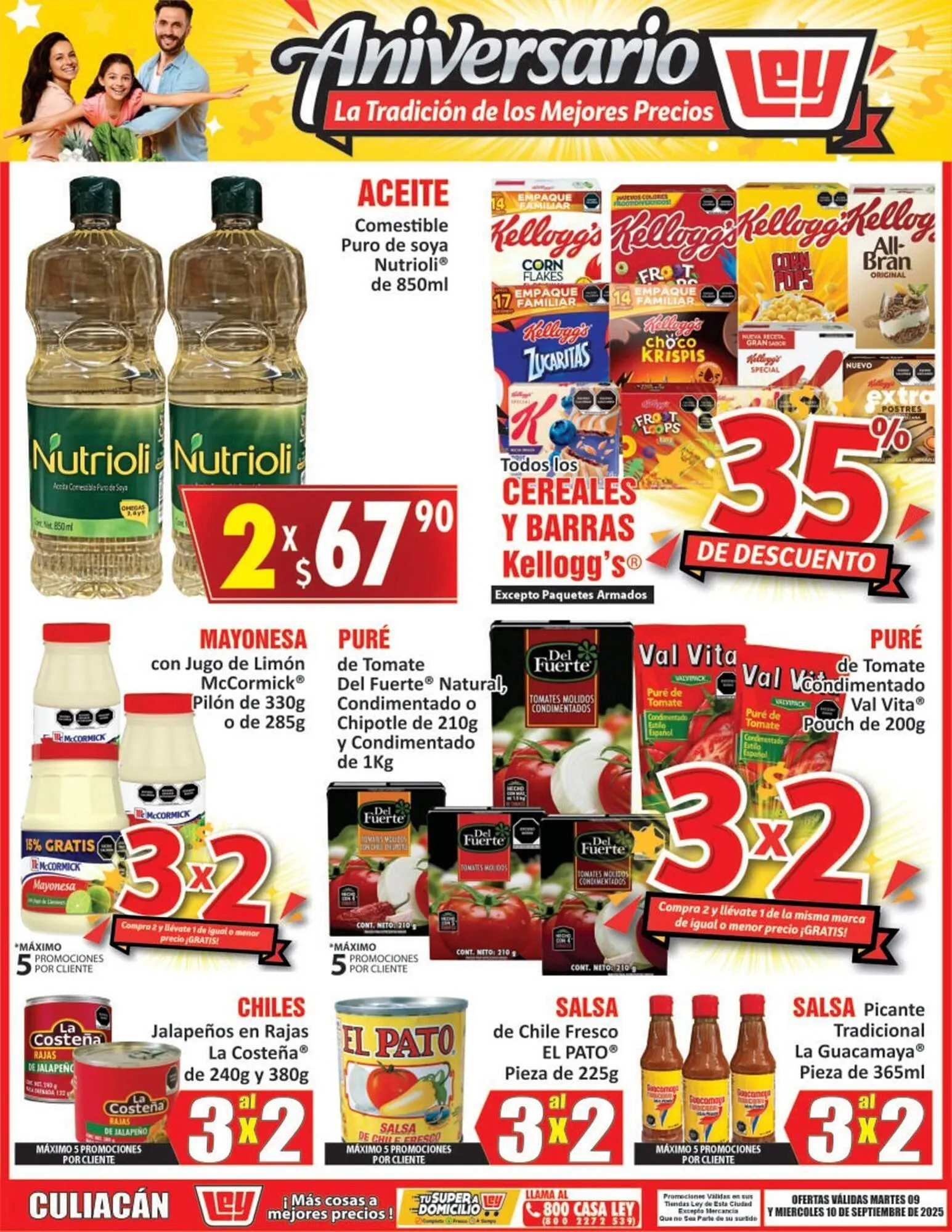 Catálogo de Folleto Casa Ley 9 de septiembre al 10 de septiembre 2025 - Pagina 1