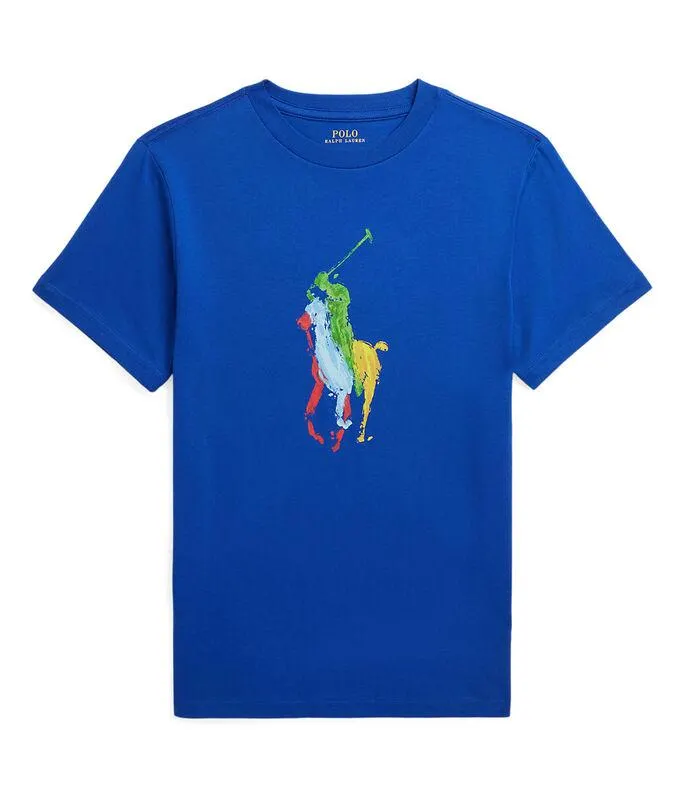 Playera con estampado manga corta Niño