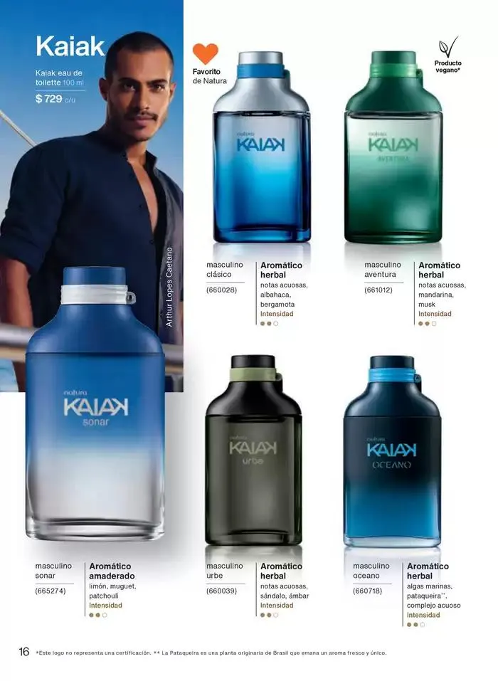 Catálogo de Avon Folleto Natura C7 17 de marzo al 25 de julio 2025 - Pagina 16