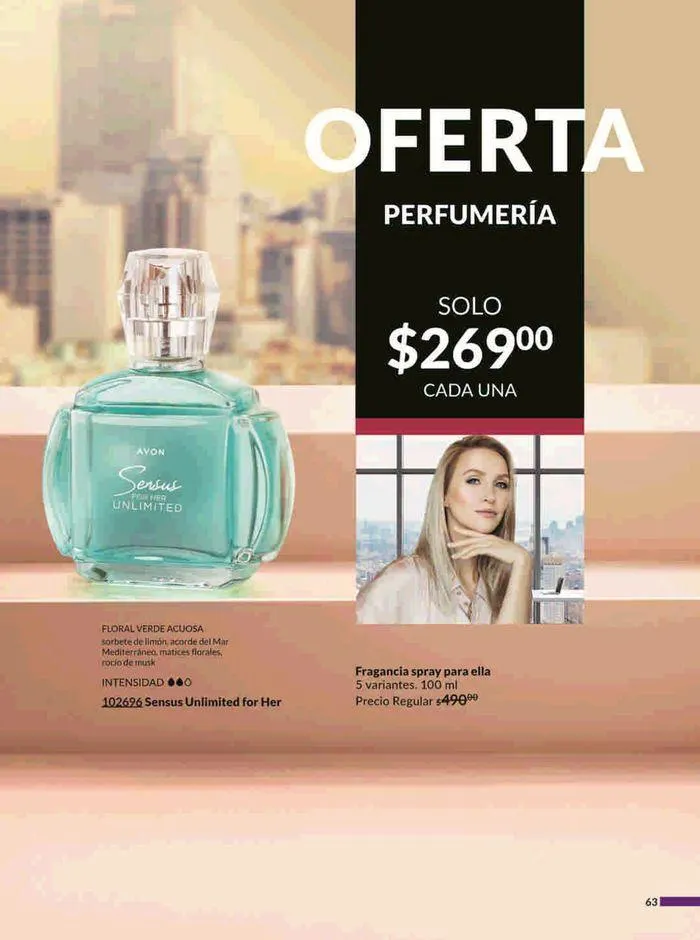 Catálogo de Avon COSMÉTICOS C15 14 de agosto al 18 de septiembre 2024 - Pagina 63