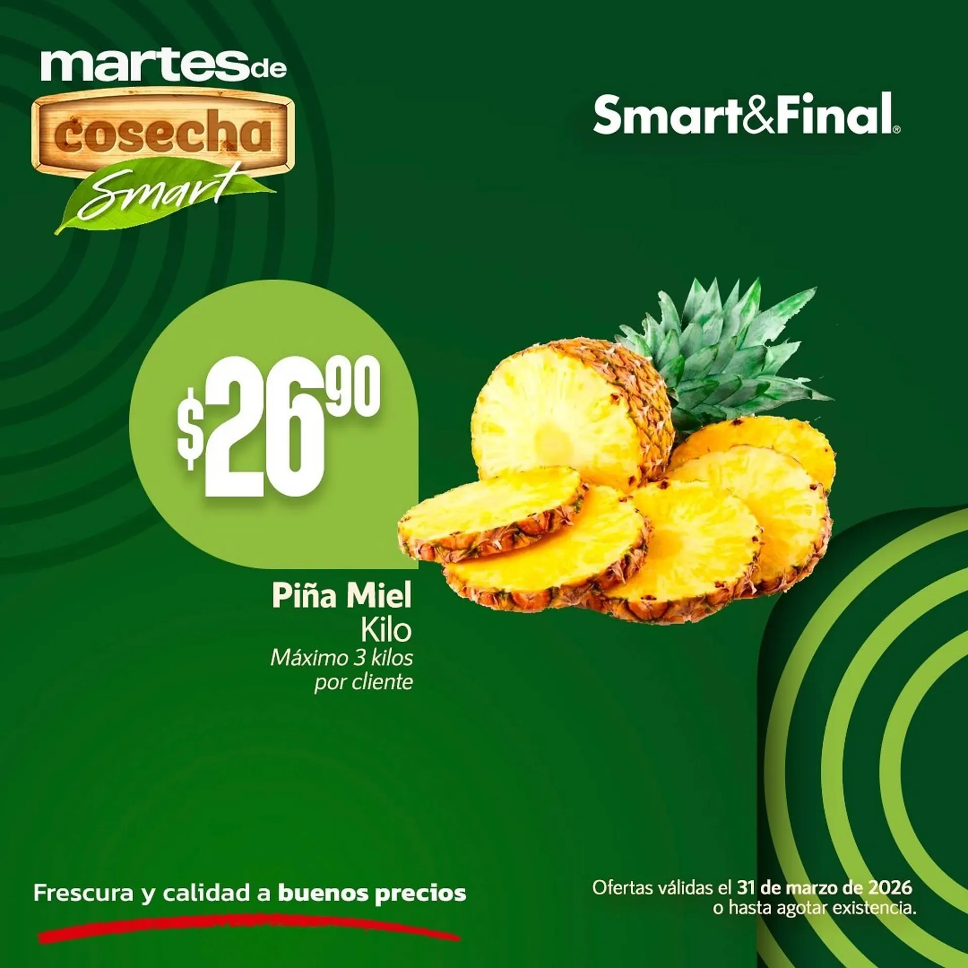 Catálogo de Catálogo Smart & Final 30 de marzo al 31 de marzo 2026 - Pagina 1