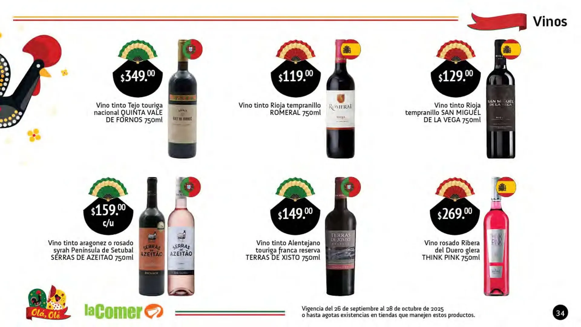 Catálogo de Folleto La Comer 26 de septiembre al 28 de octubre 2025 - Pagina 34