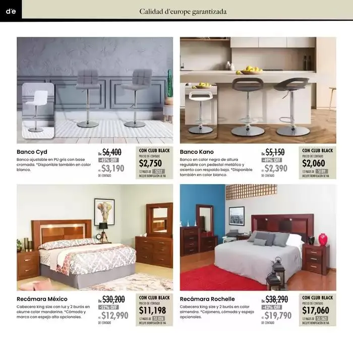 Catálogo de Muebles que Conectan Contigo 6 de enero al 8 de febrero 2025 - Pagina 8