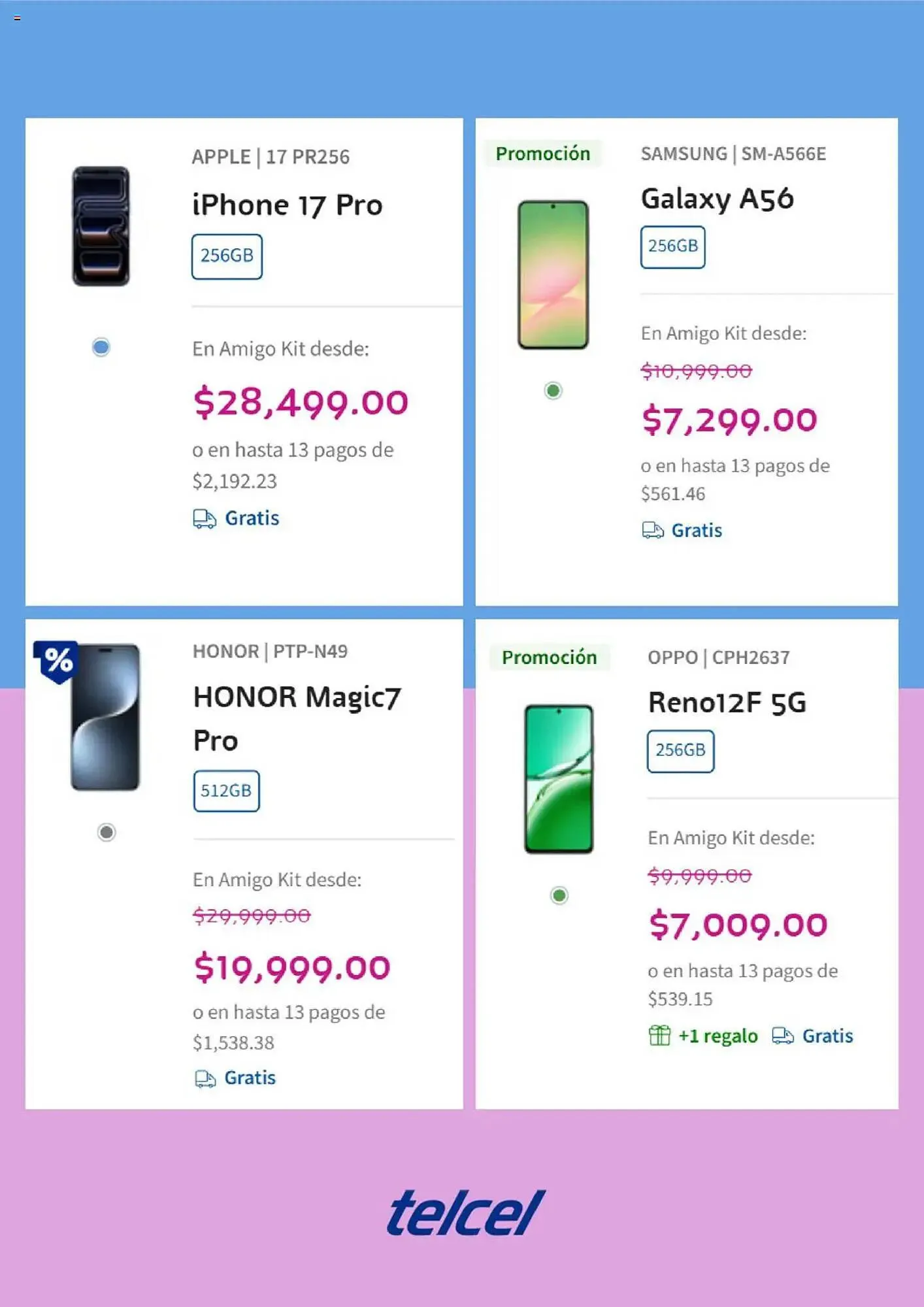 Catálogo de Catálogo Telcel 6 de octubre al 1 de noviembre 2025 - Pagina 3