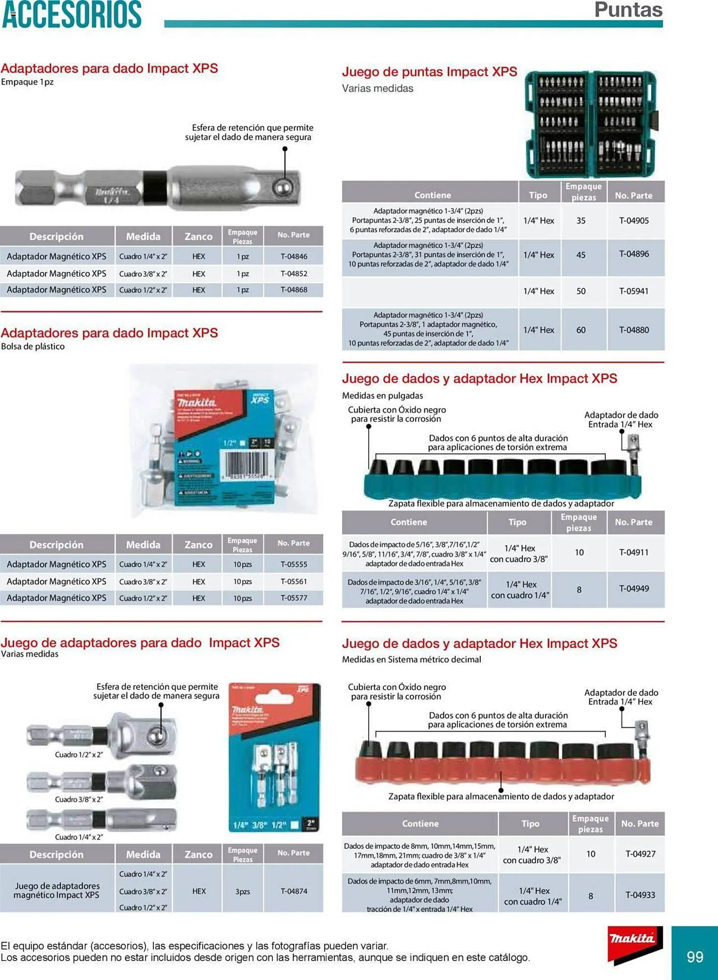 Catálogo de Catálogo Makita 8 de julio al 31 de diciembre 2025 - Pagina 99