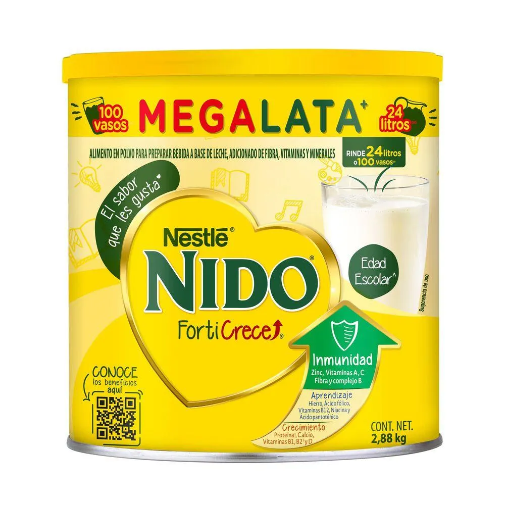 Leche en Polvo Fortificada Nido 2.8 Kg