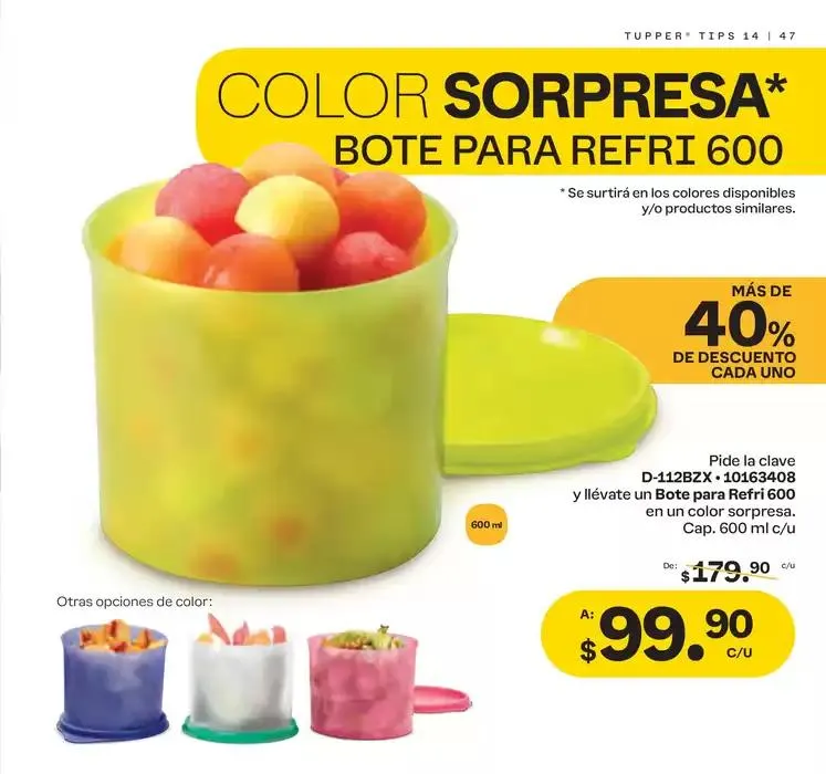 Catálogo de Tupper Tips 14 15 de octubre al 10 de noviembre 2024 - Pagina 47