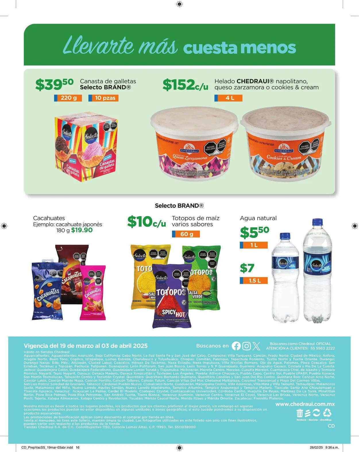 Catálogo de Chedraui Oferta actual 30 de julio al 13 de agosto 2025 - Pagina 16