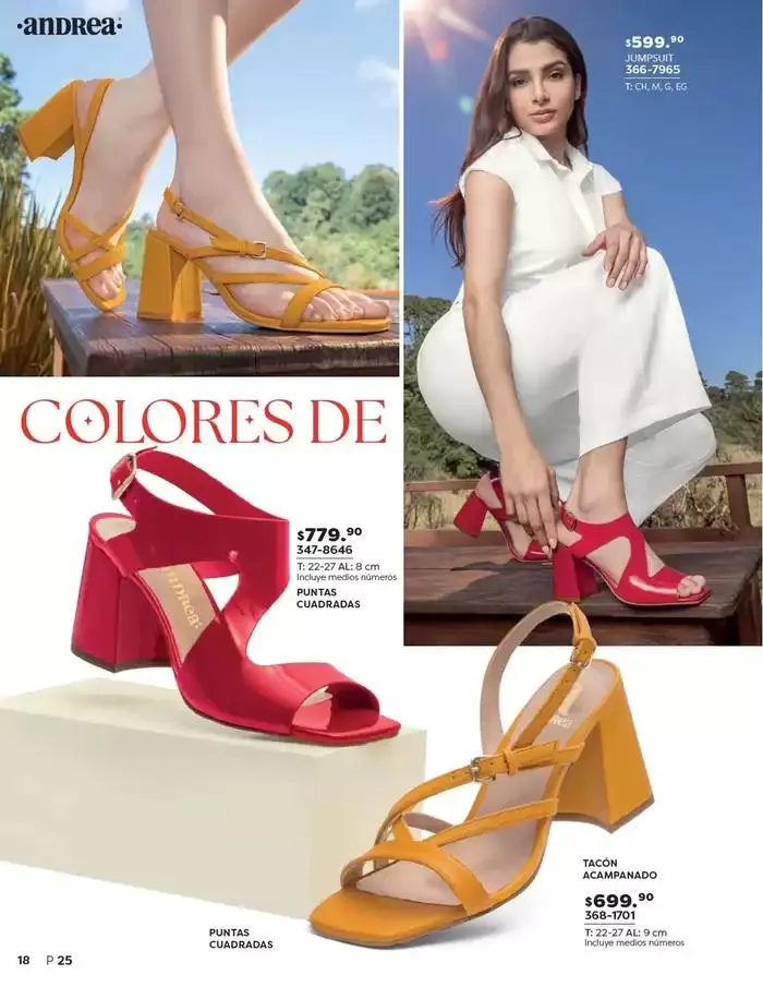 Catálogo de ANDREA | CALZADO DAMA 26 de enero al 24 de mayo 2025 - Pagina 18