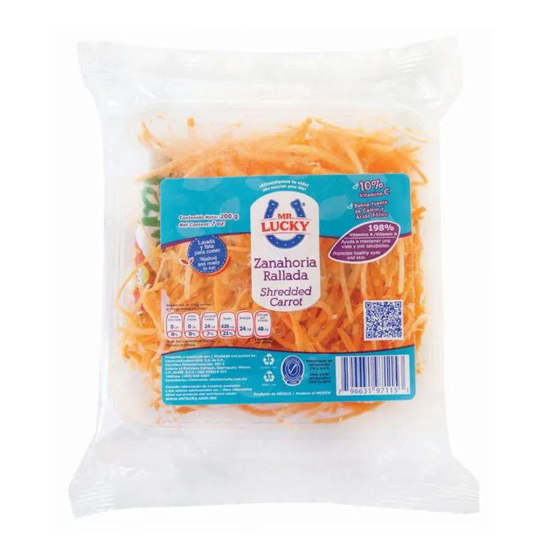 Mr Lucky Zanahoria Rallada 200 g