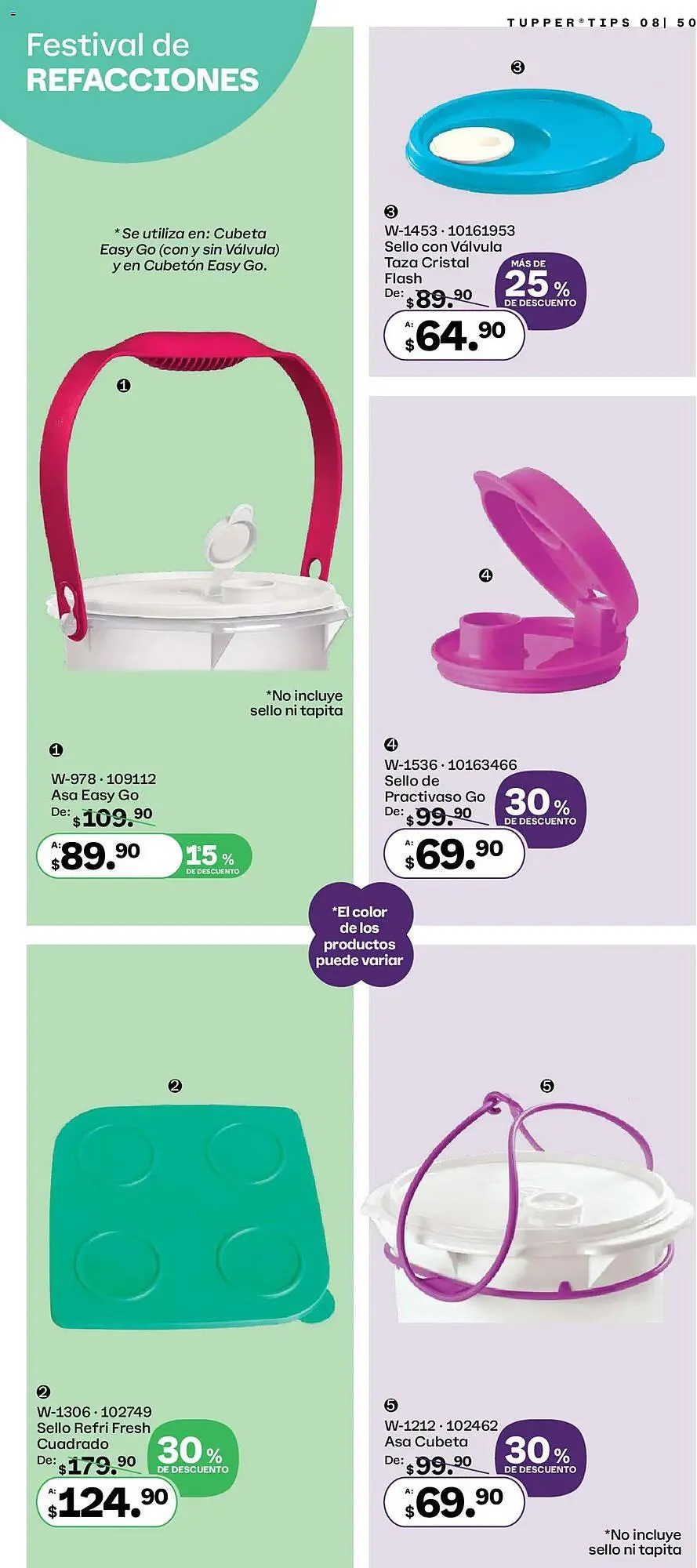Catálogo de Catálogo Tupperware 14 de julio al 11 de agosto 2025 - Pagina 50