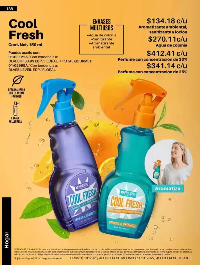 Catálogo de Catálogo 2025 3 de abril al 31 de diciembre 2025 - Pagina 190