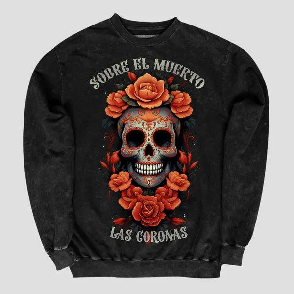 SOBRE EL MUERTO LAS CORONAS