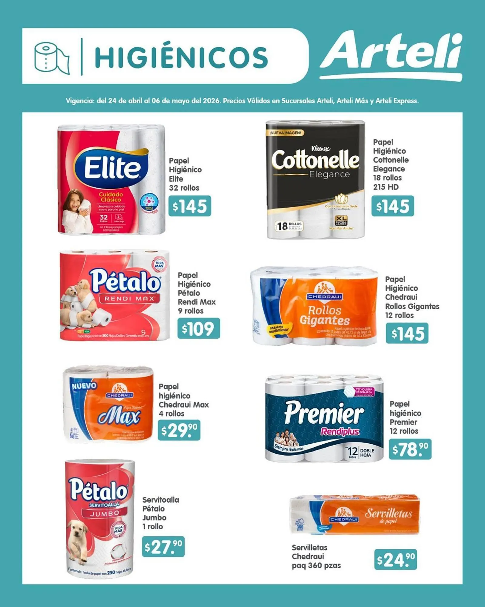 Catálogo de Folleto Arteli 24 de abril al 6 de mayo 2026 - Pagina 2