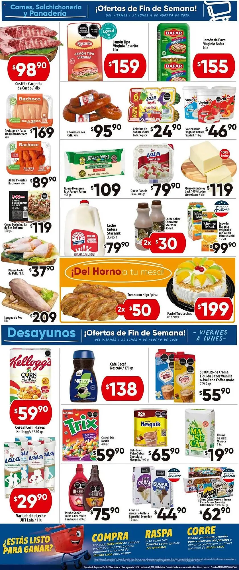 Catálogo de Catálogo Calimax 1 de agosto al 5 de agosto 2025 - Pagina 2