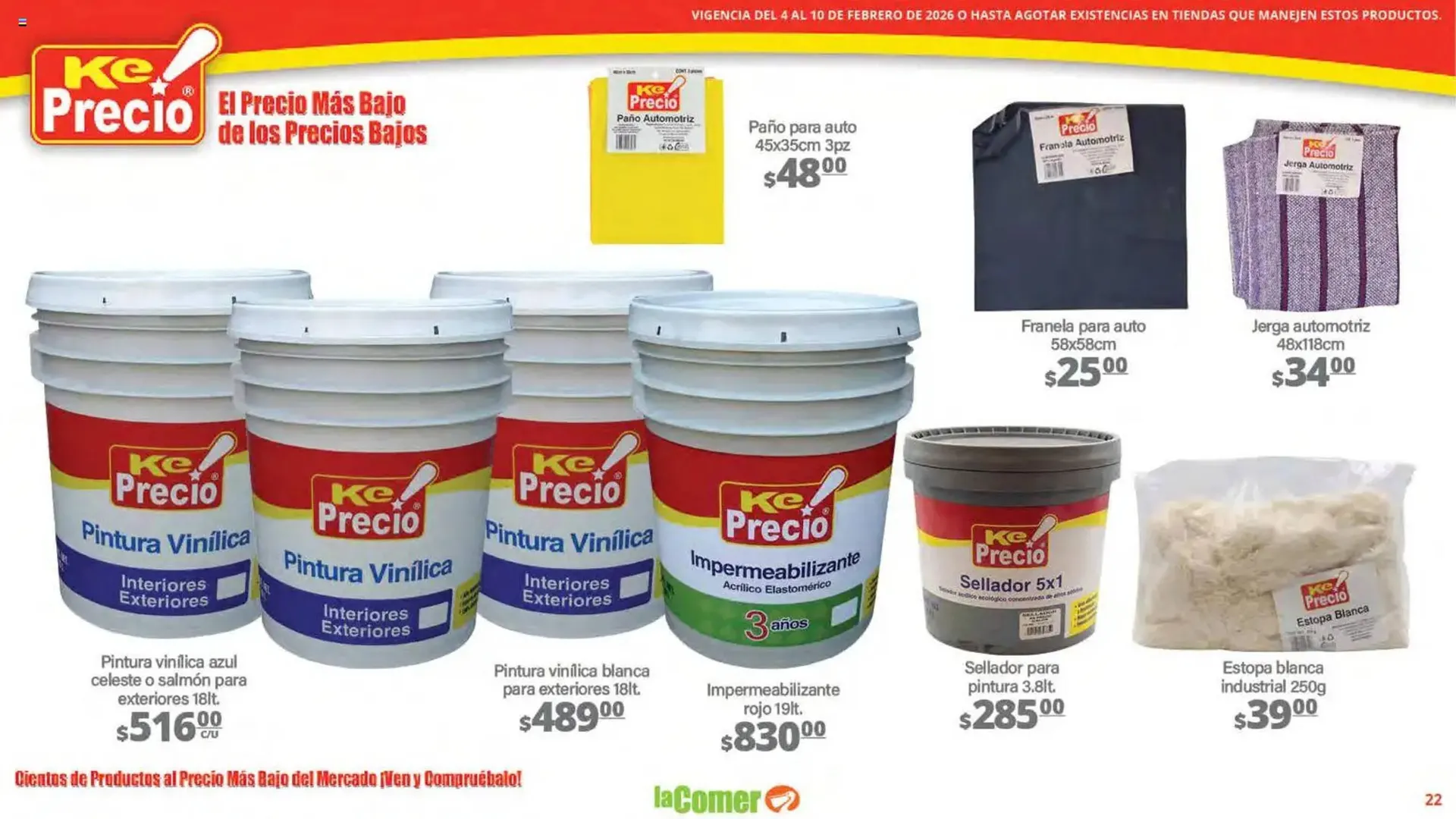 Catálogo de Folleto La Comer 4 de febrero al 10 de febrero 2026 - Pagina 22