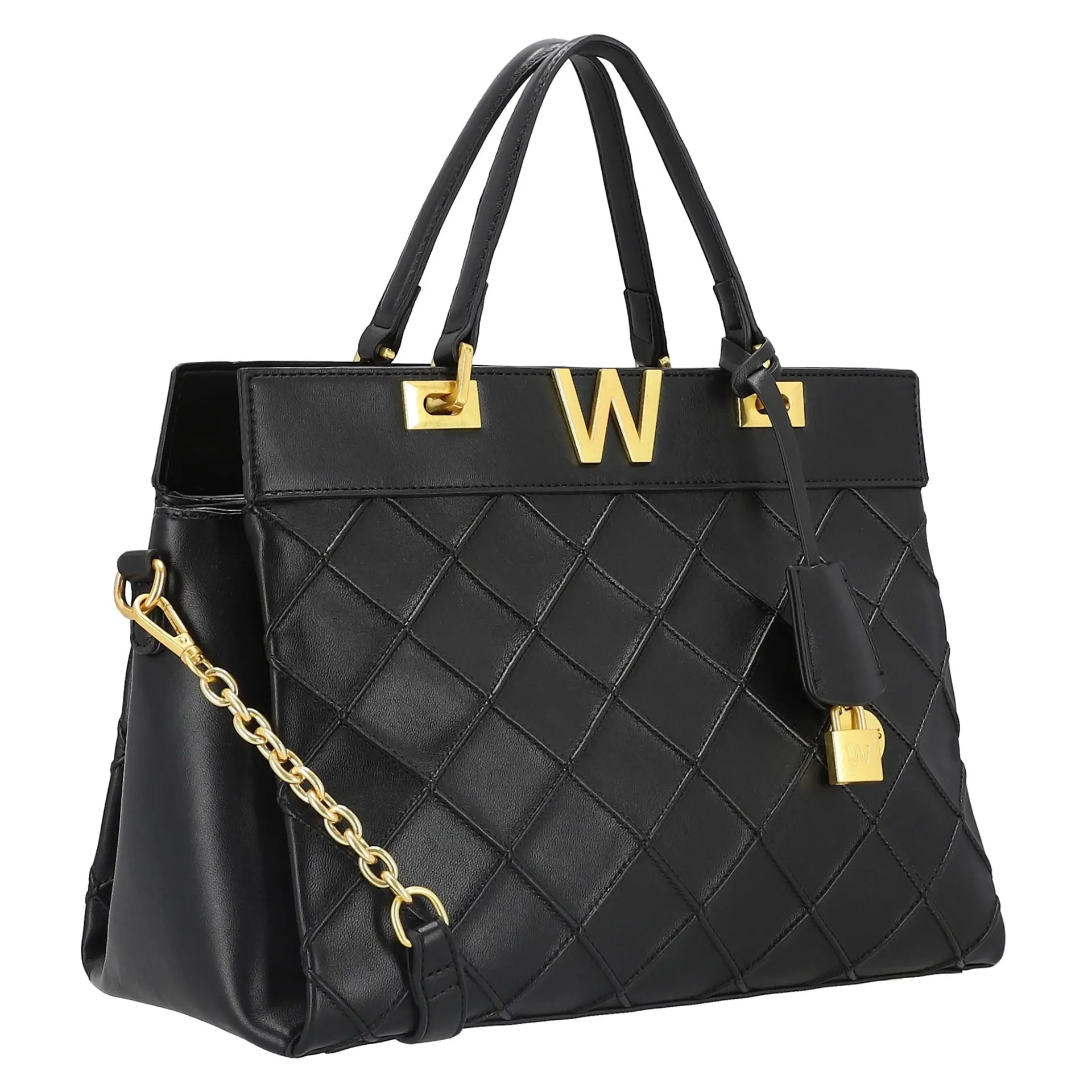 Bolsa De Mano Folke Bopper Sintetico Negro Westies