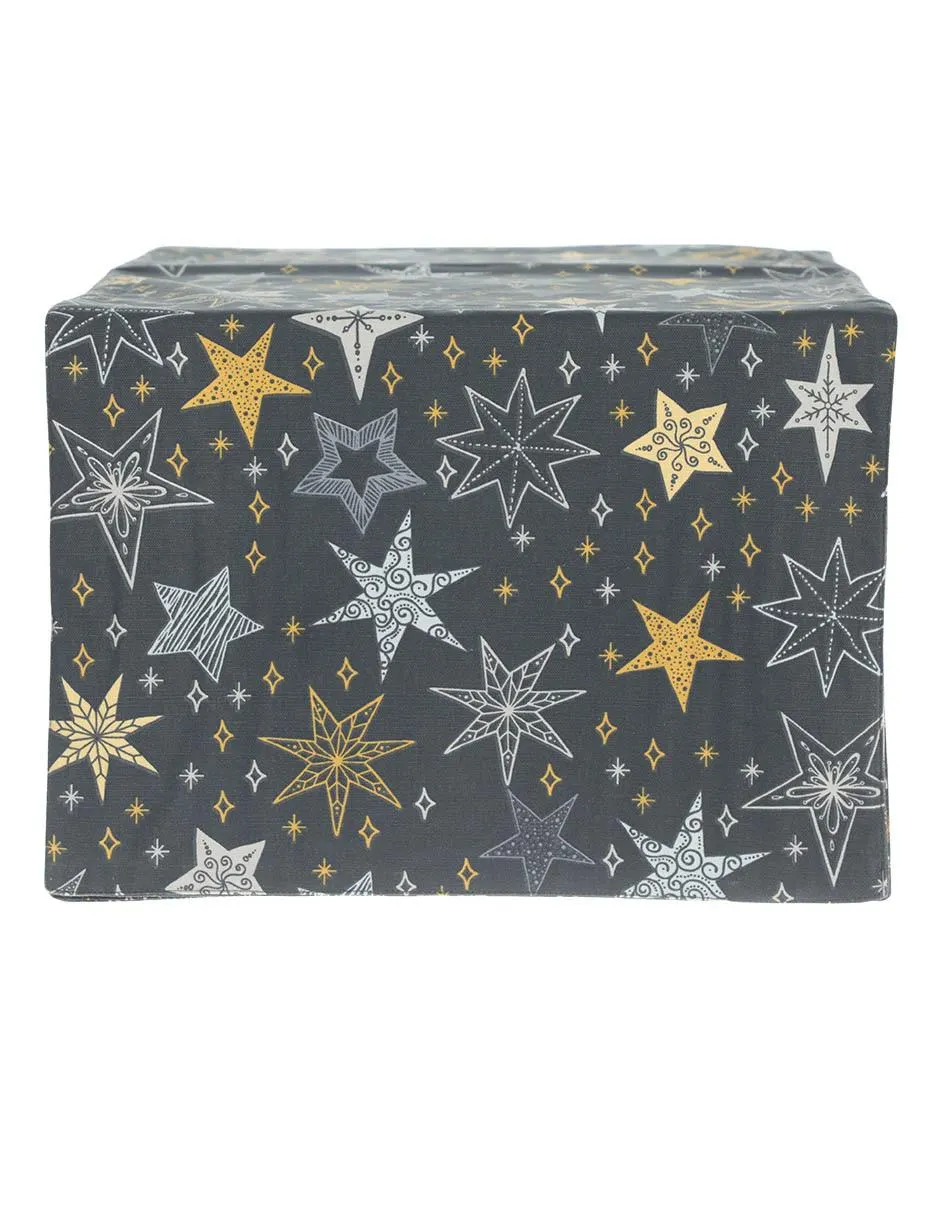 Camino de mesa navideño de algodón N Narrative Star