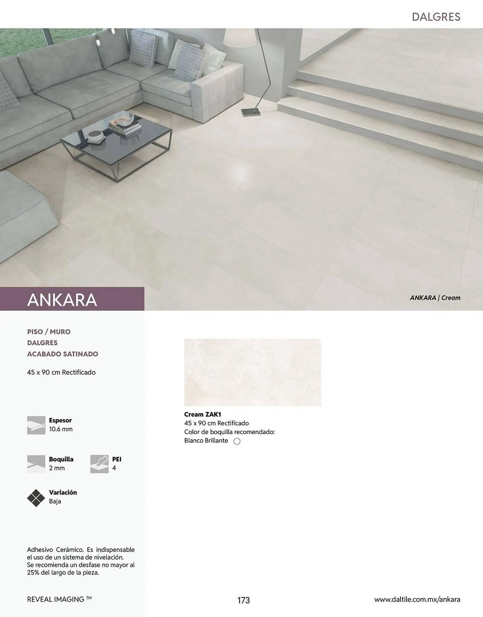 Catálogo de Catálogo Daltile 13 de enero al 31 de diciembre 2026 - Pagina 173