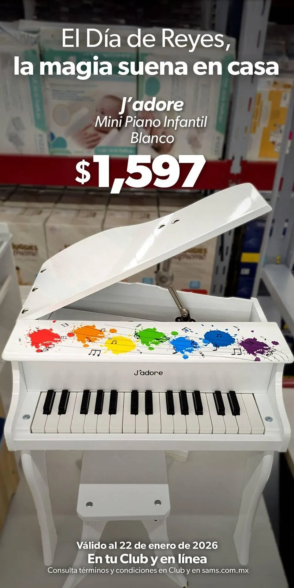 Catálogo de Catálogo Sam's Club 2 de enero al 22 de enero 2026 - Pagina 1