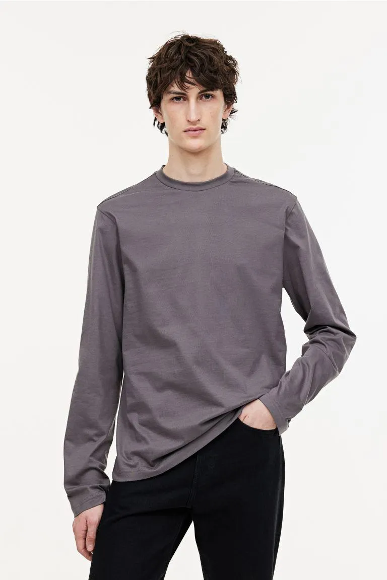 Regular Fit Jersey top