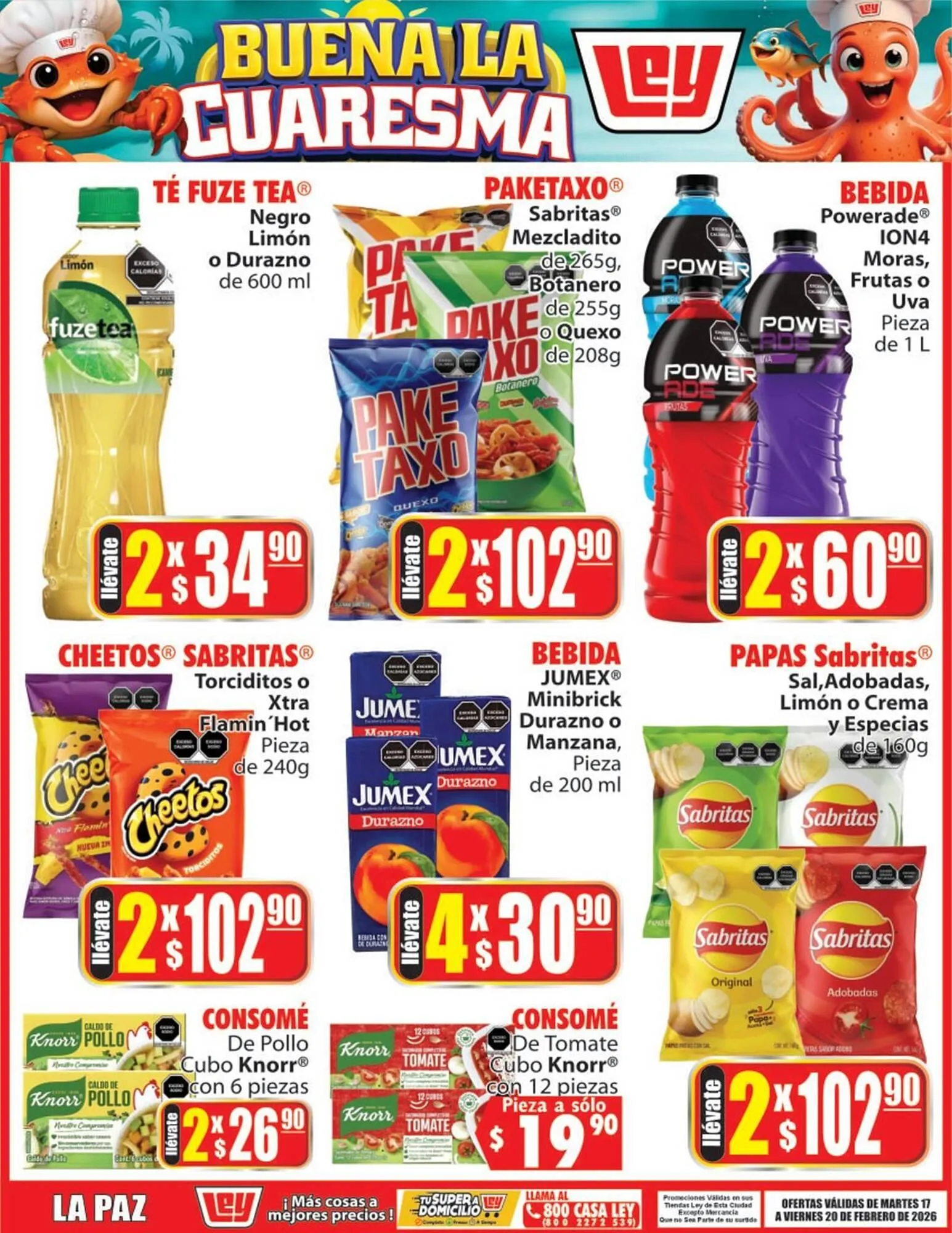 Catálogo de Folleto Casa Ley 17 de febrero al 20 de febrero 2026 - Pagina 10