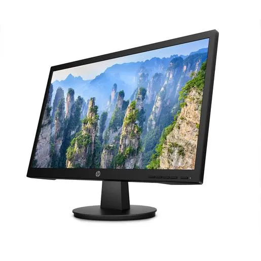 Monitor PC Hp V22 / TN / 21.5 Pulg. / Full HD / 1080 p / HDMI / VGA / 60 Hz / 5 ms / Negro