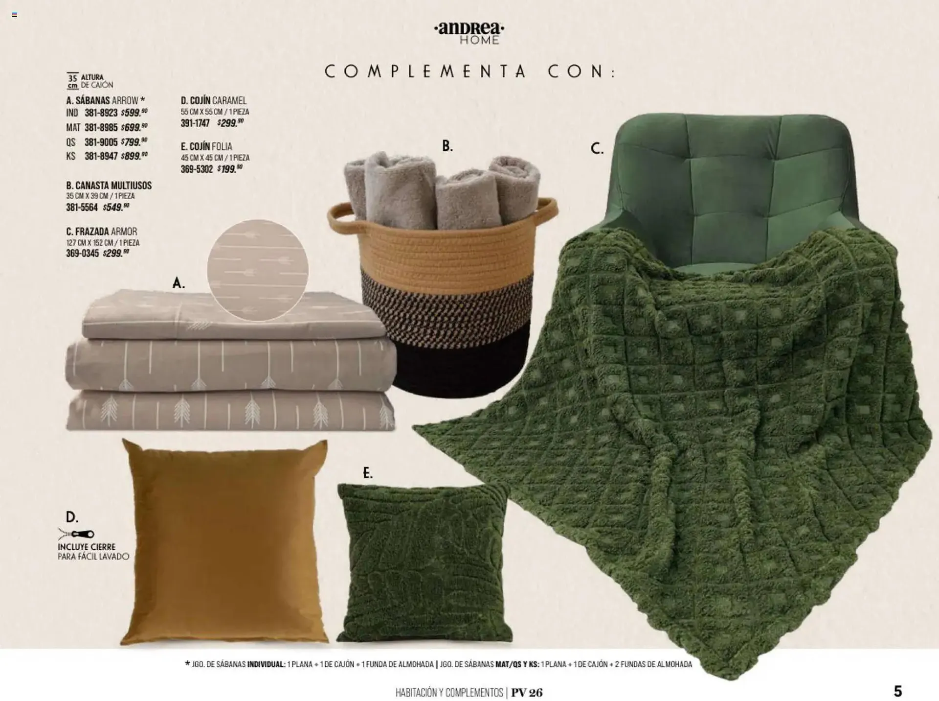 Catálogo de Catálogo Andrea 25 de enero al 23 de agosto 2026 - Pagina 5