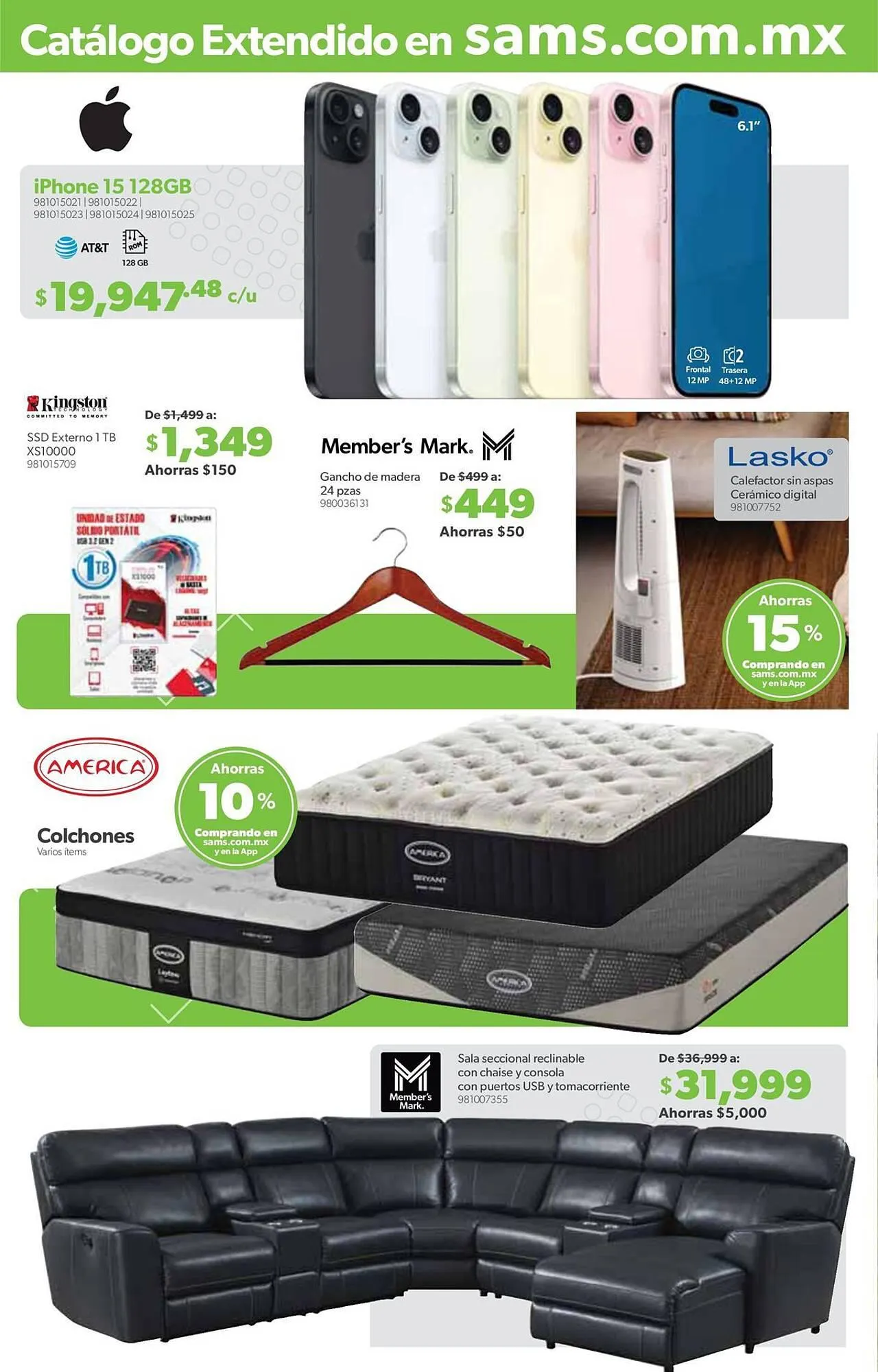 Catálogo de Catálogo Sam's Club 6 de enero al 29 de enero 2024 - Pagina 30