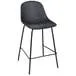 Silla Bar Resina Montpellier Negro