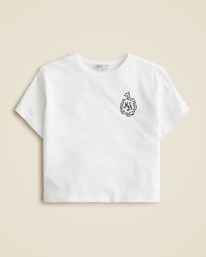 Masseria San Domenico X Crewcuts girls' embroidered graphic T-shirt