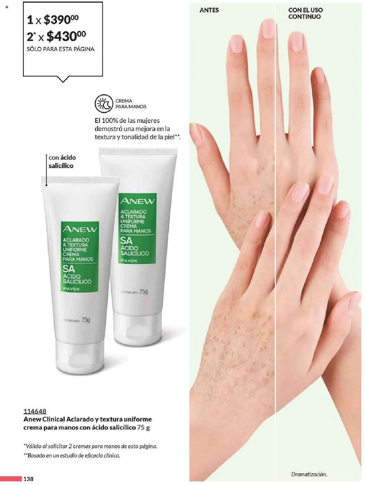 Catálogo de Catálogo Avon 24 de febrero al 4 de abril 2024 - Pagina 138