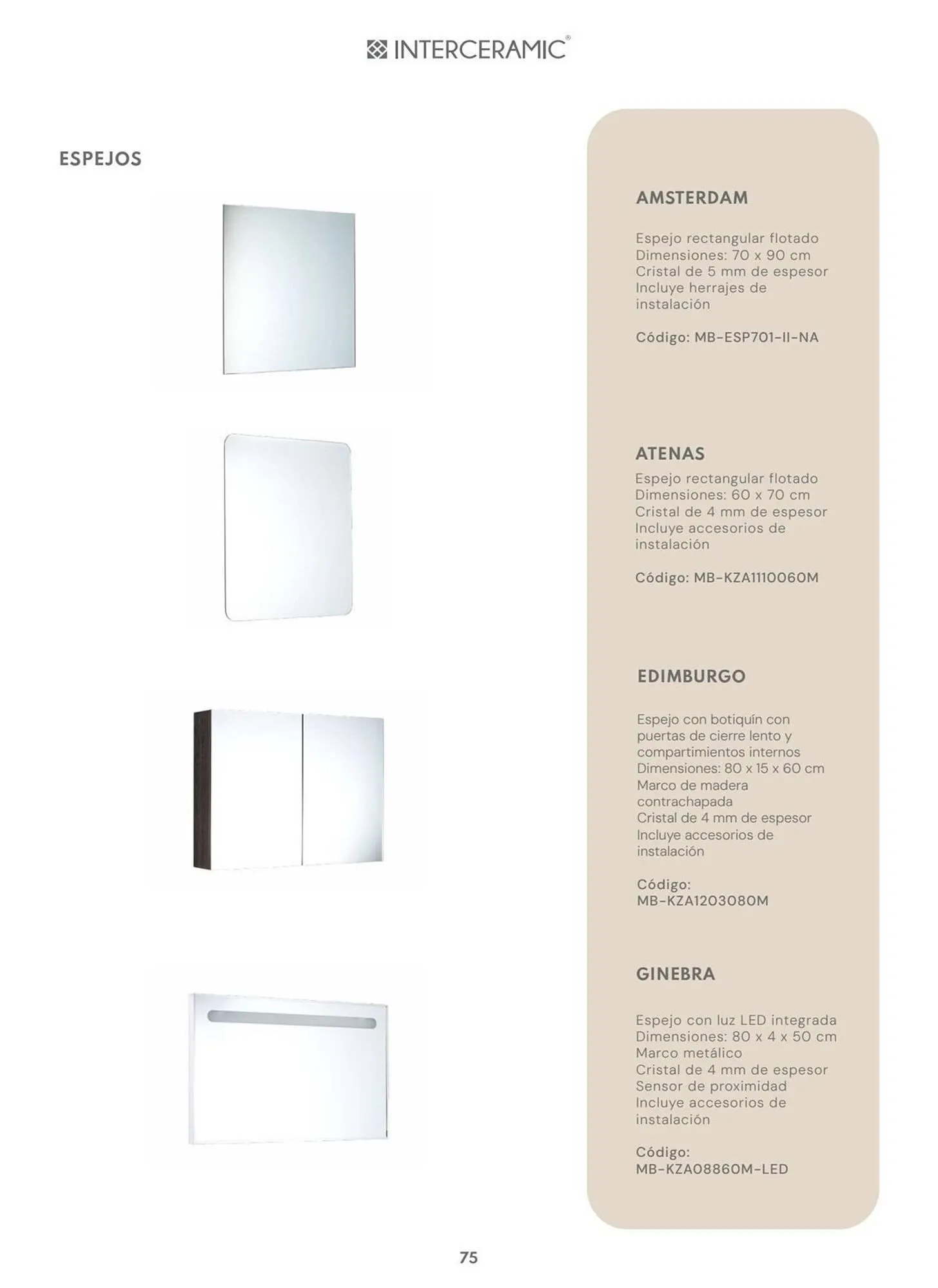 Catálogo de Catálogo Interceramic 9 de octubre al 1 de noviembre 2023 - Pagina 72
