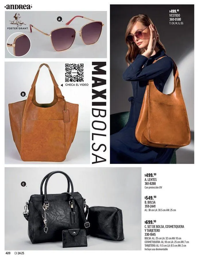 Catálogo de ANDREA - BOLSAS Y ACCESORIOS 26 de agosto al 25 de enero 2025 - Pagina 7