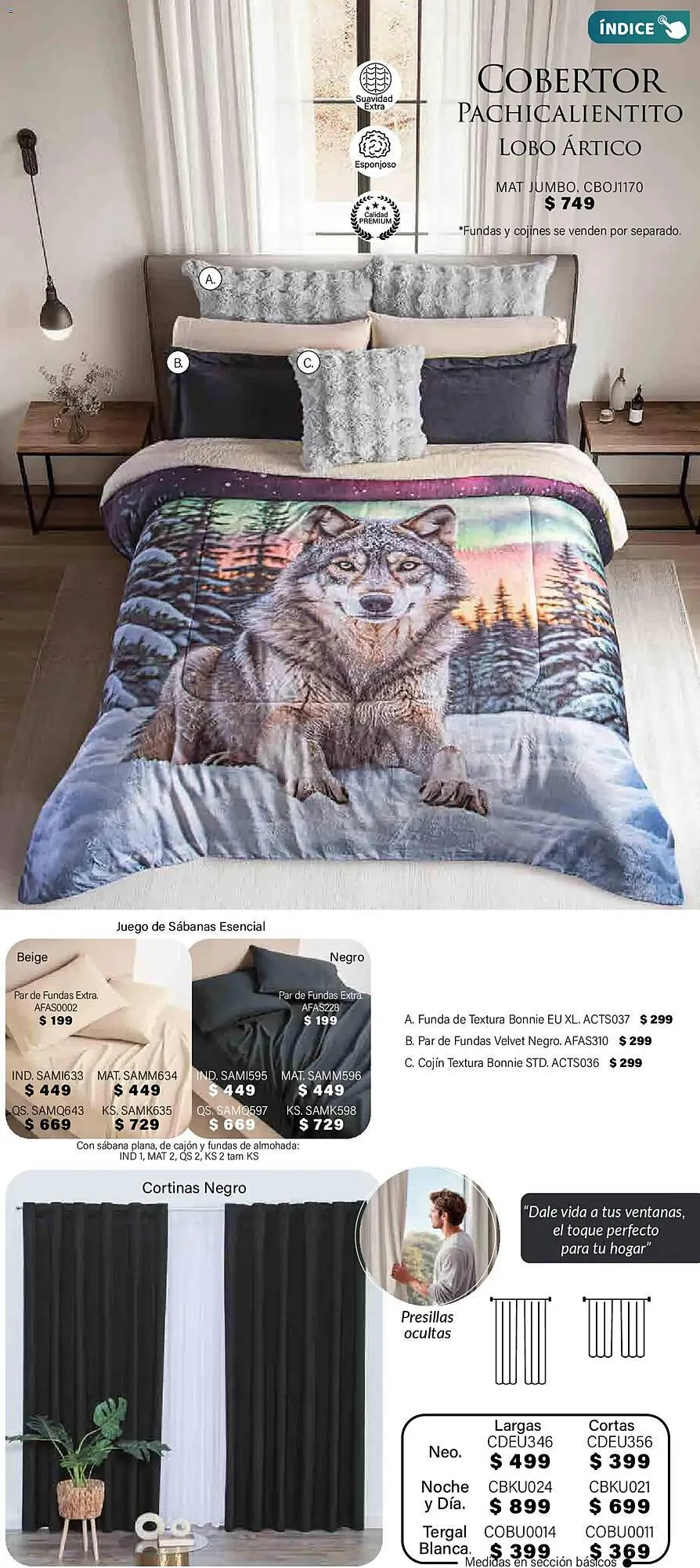 Catálogo de Catálogo Colchas Concord 1 de noviembre al 1 de febrero 2026 - Pagina 322