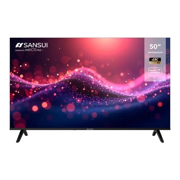 TV Sansui 50 Pulgadas 4k UHD WebOs TV LED SMX50KAUW