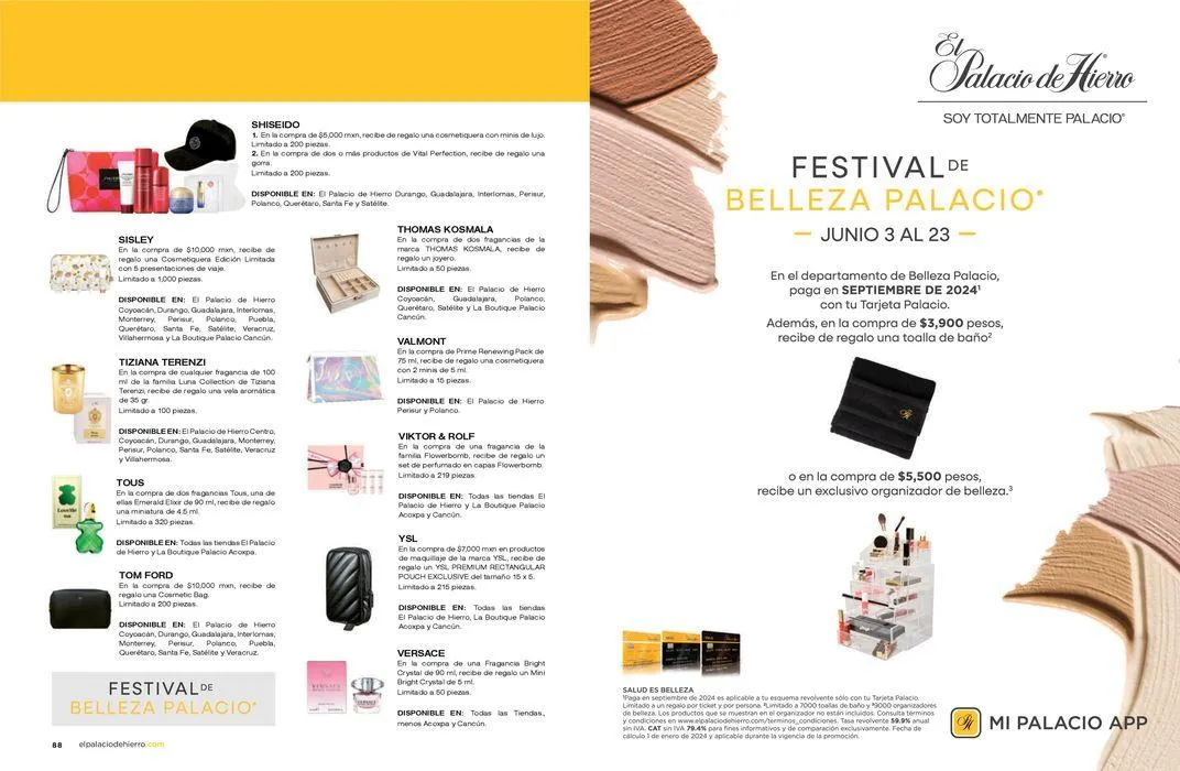 Catálogo de Festival de Belleza Palacio 5 de junio al 23 de junio 2024 - Pagina 46