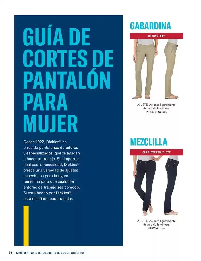 Catálogo de B2B Dickies Catalog 23 de octubre al 30 de abril 2025 - Pagina 66