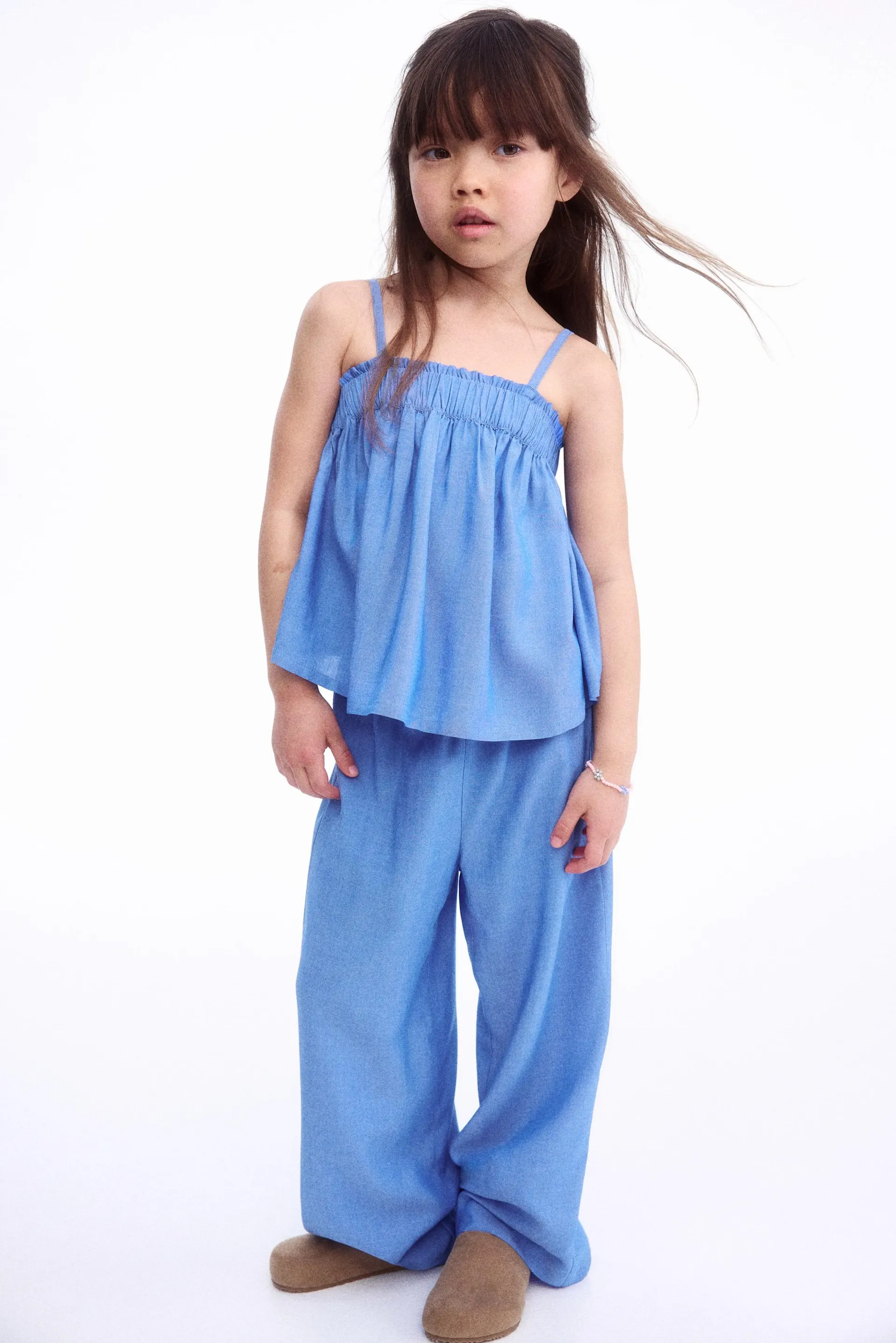 Conjunto de 2 piezas con top y pantalón