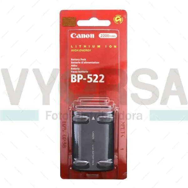 Bateria CANON BP-522 Para Video
