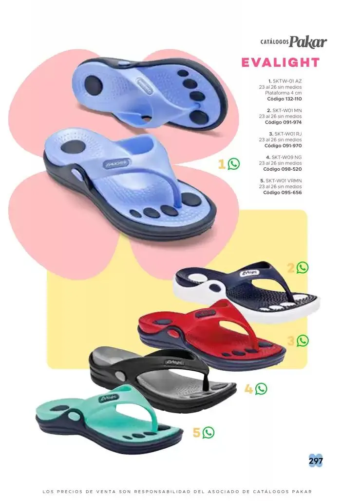 Catálogo de Pakar Sandalia 31 de enero al 31 de mayo 2025 - Pagina 297