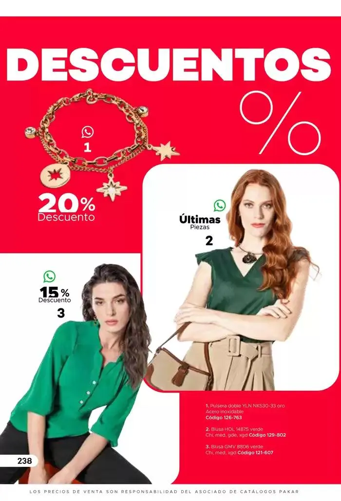 Catálogo de Pakar Ropa 31 de enero al 31 de agosto 2025 - Pagina 238