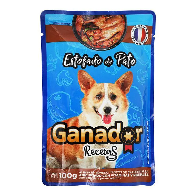 Alimento Ganador Recetas 100 G Pato - Ganador Recetas - 1 pieza