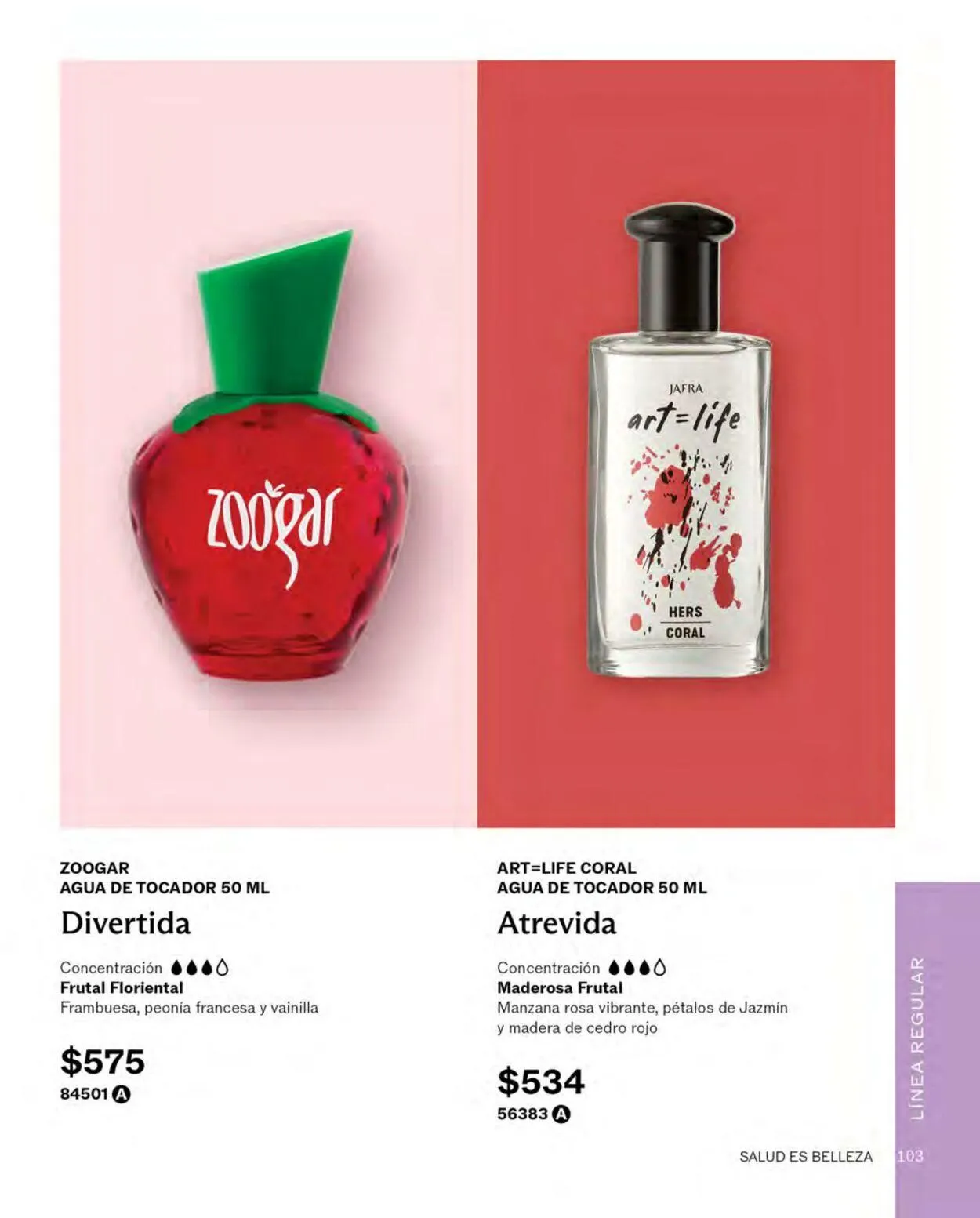 Catálogo de Jafra Oferta actual 26 de marzo al 9 de abril 2025 - Pagina 103